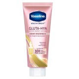 Loțiune de corp Vaseline Healthy Bright Gluta-Hya Dewy Radiance, cu acid hialuronic și niacinamide, 330 ml