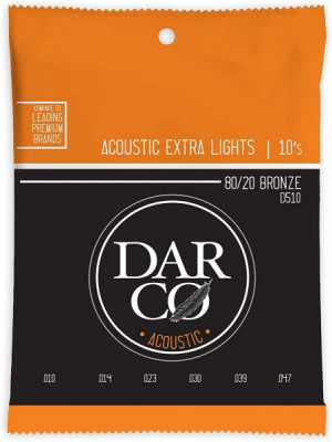 Corzi acustica Martin D510 Darco Acoustic Extra Light 80/20 foto