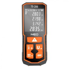 Telemetru cu laser, raza de actiune 100 m, IP54 75-206