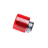 Filtru aer scuter sport cu protectie apa 35 mm (rosu)