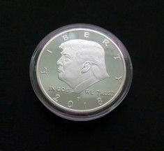 MONEDA CU DONALD TRUMP - 2018 foto