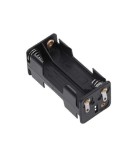 Suport baterie 4x AA patrat cu contacte pentru lipire, Oem
