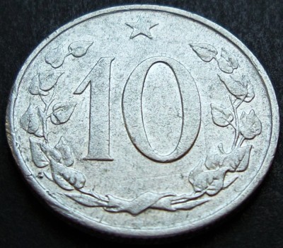Moneda 10 HALERU - RS CEHOSLOVACIA, anul 1971 * cod 1139 foto