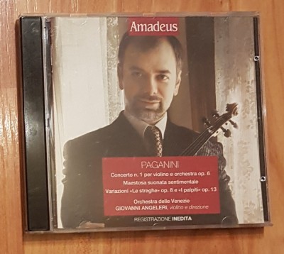 CD Paganini Concertul Nr. 1 Giovanni Angeleri foto