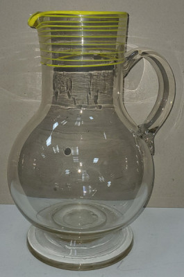 Carafa din sticla pentru apa, Sfarsit Secol 19 foto