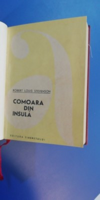 myh 532- ROBERT LOUIS STEVENSON - COMOARA DIN INSULA - ED 1966 foto