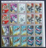R.Guinea Ecuatoriala. -COSMOS-WXPLORAREA PLANETEI VENUS- 4serii a 7 valori dantelate in bloc DE 4-MNH.**GEQ 025