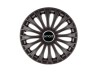 Set 4 capace roti Dino Negru R15, pentru gama auto Smart, Autohelix MSA