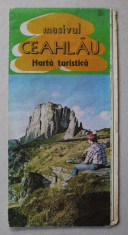 MASIVUL CEAHLAU - HARTA TURISTICA , 1981 foto