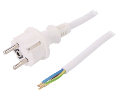 Cablu 3x2.5mm2 cu mufă SCHUKO foto