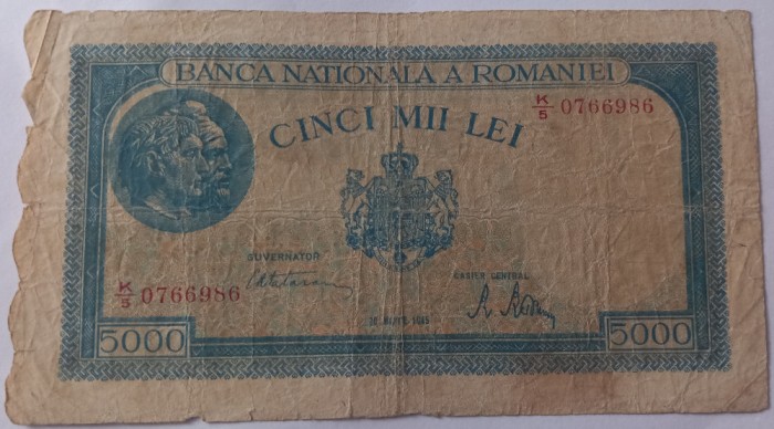 5000 Lei Martie 1945