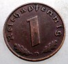 2.466 GERMANIA 1 REICHSPFENNIG 1937 D, Europa, Bronz