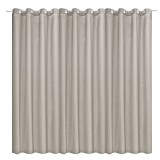 Perdea opaca Stella cu inele Jemidi, 300 x 245 cm, Gri, Poliester, 55288.25.01