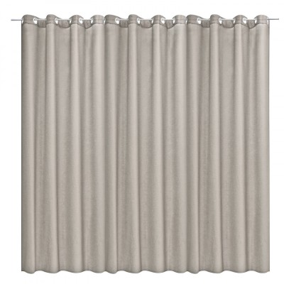 Draperie opaca Stella cu inele Jemidi, 300 x 245 cm, Gri, Poliester, 55288.25.01 foto