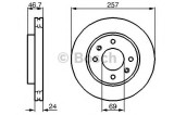 Disc frana HYUNDAI MATRIX (FC) (2001 - 2010) BOSCH 0 986 479 207