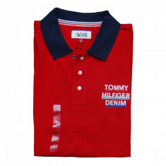 Tricou Tommy Hilfiger Haute Red Slim Fit-L foto