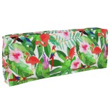 vidaXL Perna pentru palet pentru sprijinul spatelui tropical junglă 120x40x12 cm Țesătură Oxford