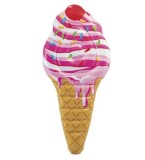 Saltea Gonflabila Intex Ice Cream 58762, 2.4 x 1m, Tip Inghetata, Piscina/Plaja