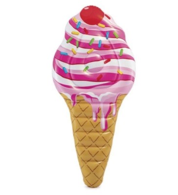 Saltea gonflabila, tip inghetata, Intex 58762 Ice Cream, 2.4 x 1 metri foto