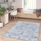 Covor Belgian, Alaska P0149-979, Albastru, Diverse Dimensiuni - 120x160