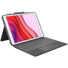 LOGITECH Combo Touch for iPad (7th generation) - GRAPHITE - UK, &quot;920-009629&quot; (timbru verde 0.8 lei)