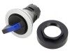 Comutator rotativ 22mm cu suport stabil 1 poziție