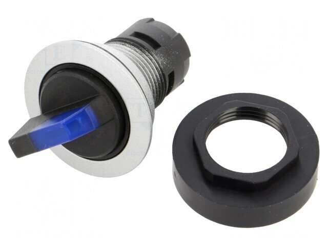 Comutator rotativ 22mm cu suport stabil 1 poziție