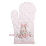 Set 2 manusi termice bumbac multicolor Iepuras 18x30 cm