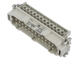 Conector LAPP EPIC H-BE HDC 24 pini 16A 500V tată inserturi contact