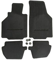 Set Covorase Auto Mocheta Fata + Spate Oe Porsche 911 996 1997-2005 Coupe / Cabriolet 00004480084A10 foto