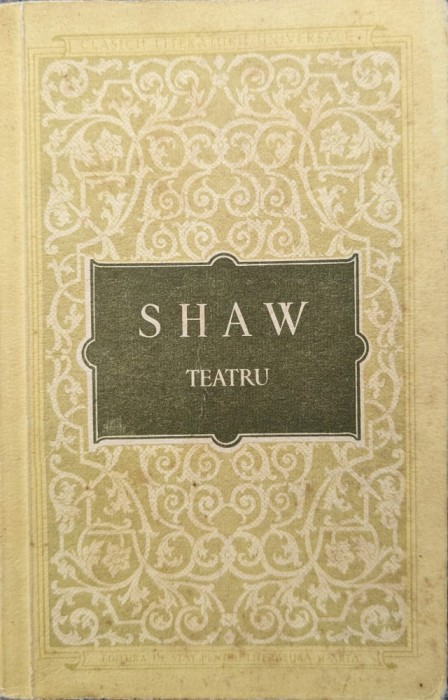 Teatru - G.b.shaw ,559042