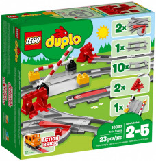 LEGO DUPLO, Sine de cale ferata, 10882, 2-5 ani foto