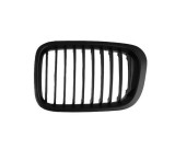 Grila masca radiator Bmw Seria 3 (E46), Sedan/Combi, 06.1998-09.2001, Fata, partea Stanga, negru/negru, Aftermarket, Rapid