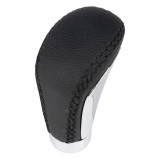 Nuca schimbator viteze universala AMiO GSK07 pentru autoturisme fara marsarier cu inel ridicator, piele de calitate, montaj cu adaptoare 4-8 mm,