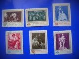 HOPCT LOT NR 392 PICTURA DIN GALERIA NATIONALAB 1967-6 TIMBRE VECHI-STAMPILAT-RO