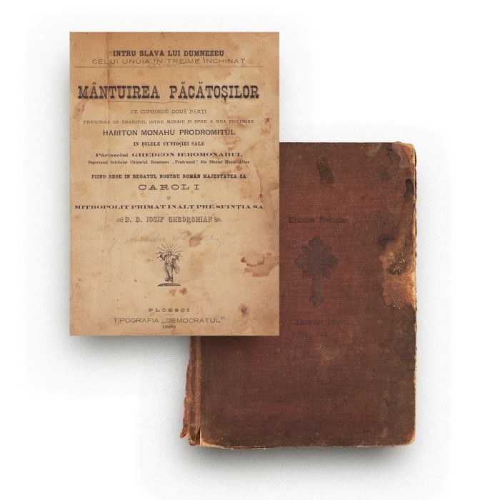 Agapie Criteanul, M&acirc;ntuirea păcătoșilor, prescrisă de Hariton Monah Prodromitul, 1893