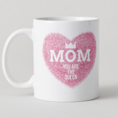 Cana mom You are the queen, personalizata, cod produs c13