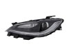 Far CHRYSLER 200, 2016-2017, partea stanga, cu LED daytime running light; Type= USA; HB3+PWY24W; manual; negru; Omologare SAE; halogen,