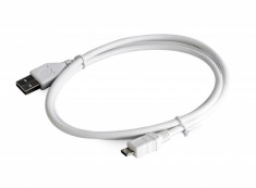 Gembird Micro-USB cable, 0.1m, white foto