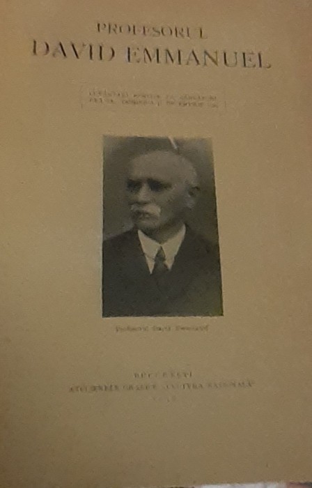 PROFESORUL DAVID EMMANUEL