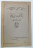 PUBLICITATEA DREPTURILOR REALE IMOBILIARE SI REGISTRELE DE PROPRIETATE de ANDREI RADULESCU , 1923 * MINIMA UZURA A COPERTEI