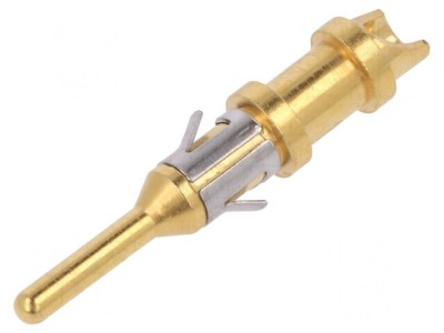 Pin Tată Alamă Nichelat 18AWG-14AWG Buccaneer 6000 Lipire foto