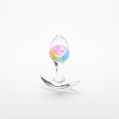 Dopuri anale - NS Novelties Straluciri Cosmice Dop Anal Curcubeu Mic Pentru Placere Anala Exploziva si Momente Intense