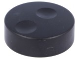 Buton rotativ plastic 6mm 39,6x13,5mm