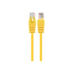 Gembird PP12, 1M Y , Patchcord RJ45 Cat.5e UTP, 1m, Galben