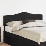 vidaXL Tăblie cap cu headboard Stejar Negru 140 cm Lemn compozit 888661