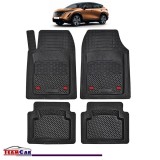 Covorase Auto TeamCar&reg; Tip Tavita Compatibile Nissan Ariya Generatia FE0 (2022&ndash;prezent) Negru Material Rezistent, Cauciuc