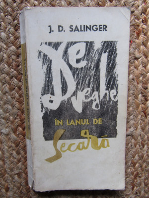 J. D. Salinger - De veghe in lanul de secara foto