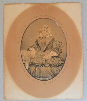 Portret de femeie cca 1860 foto