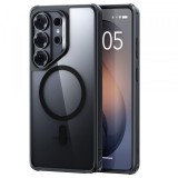 Husa MagSafe pentru Samsung Galaxy S26 Ultra S948, ESR, Classic Hybrid, Neagra Transparenta